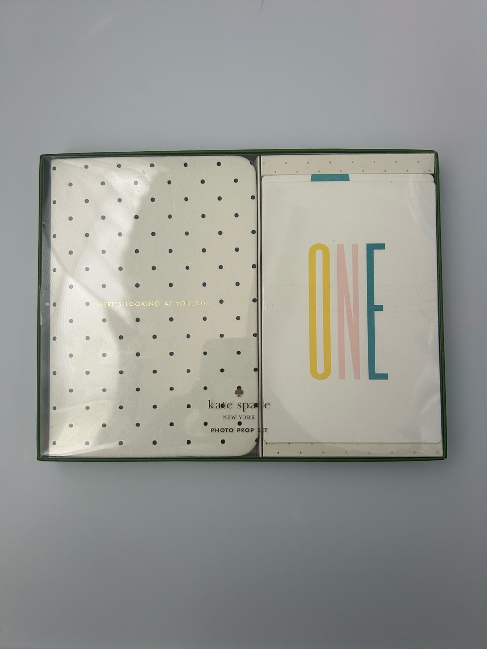 NIP Kate Spade Baby Photo Prop Set
